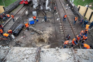 На станції метро "Чернігівська" завершують ремонт пошкоджених колій &ndash; Кличко