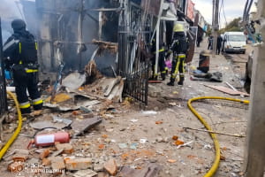 Російські військові вдарили по ринку в Лозовій на Харківщині: 2 загиблих, понад 30 &ndash; потерпілих (оновлено)
