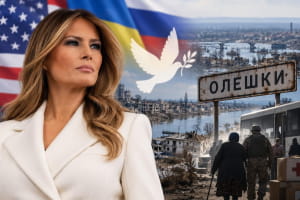 В Олешках готують гуманітарне перемир'я: що заявила Меланія Трамп
