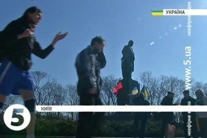 До річниці народження Шевченка студенти Києва провели забіг на три кілометри