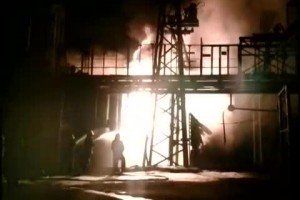 Луганська ТЕС відновила роботу після масштабної пожежі