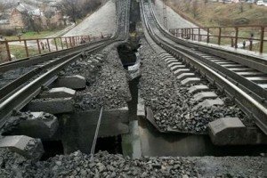 Прокуратура кваліфікувала як диверсію вибух на залізничному мосту в Луганській області