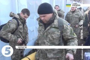 На Чернігівщину повернулися 70 бійців АТО