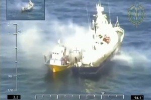 ДПСУ опублікувала відео затримання браконьєрської шхуни в Чорному морі