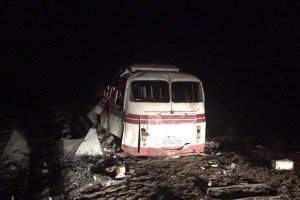 Біля Артемівська підірвався пасажирський автобус – загинули 4 людини