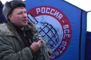 Журналіст зняв на відео, як росіяни проганяють агітатора "Новоросії" у Москві