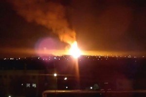 В мережі з’явилось відео вибуху газогону у російському Ханти-Мансійську