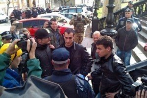 Одеські активісти затримали "тітушководів" зі списками "Одеської поліції" 