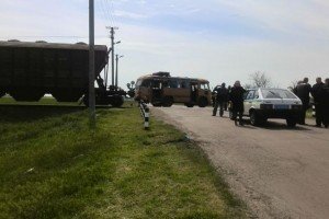 На Херсонщині автобус зіштовхнувся з потягом, є загиблі