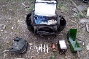 В зоні АТО затримали двох чоловіків, які зберігали боєприпаси та вибухівку 