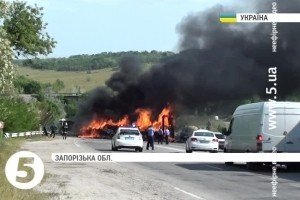 Смертельна ДТП на Запоріжжі: зіштовхнулися дві фури