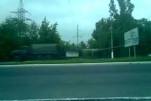 В Донецьк зайшли три "Урали" з гаубицями терористів