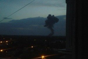 Увечері Донецьк струсонув дуже потужний вибух, звукова хвиля сягнула Горлівки – ЗМІ