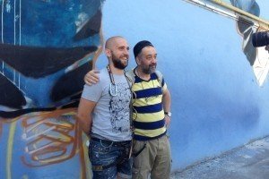 Художник із Донецька створив у Києві мурал про ідеальне дитинство