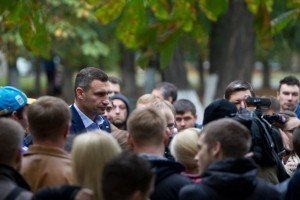 Кличко: "Поки я мер, робитиму все можливе, щоб на стадіоні "Старт" ніяких забудов не було"