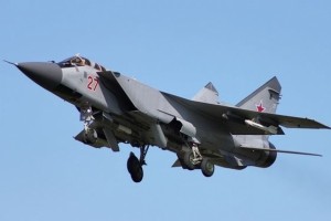 У Росії розбився військовий літак МіГ-31