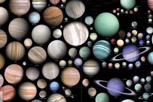 Дизайнер зобразив 500 екзопланет на одній мапі