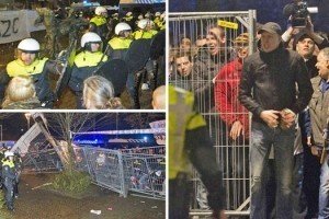 У Нідерландах поліція розігнала антимігрантський мітинг вогнепальною зброєю