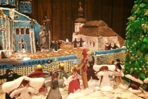 Дружина американського дипломата зробила з різдвяного печива модель Михайлівського монастиря
