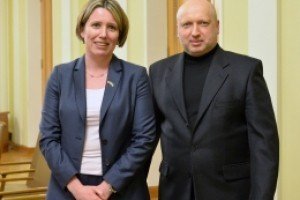 Турчинов ознайомив посла Великої Британії з російськими методами ведення гібридної війни
