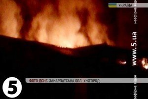 В Ужгороді сталася пожежа в готелі