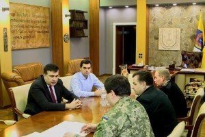 Саакашвілі заявив про співпрацю із Полтораком у справі повернення відчуджених земель Міноборони