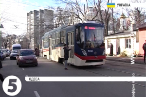 В Одесі з'явився трамвай для пасажирів з особливими потребами