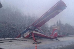 У Підмосков'ї літак приземлився на шосе 