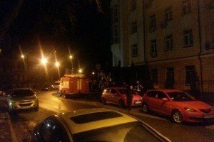 У Києві горіло Головне слідче управління ГПУ