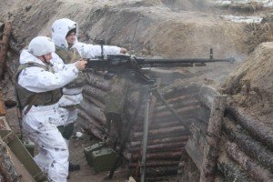 Сьогодні бойовики найбільше стріляли біля Красногорівки, застосували заборонені великокаліберні кулемети - штаб АТО