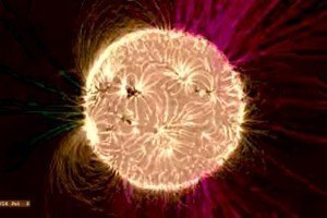 Вчені NASA показали комп'ютерну модель магнітного поля Сонця (відео)