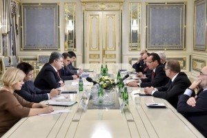 Порошенко: Україна розраховує на підтримку Німеччини щодо протидії російській агресії