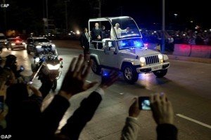 Візит Папи Римського до Мексики: понтифік зустрівся із мексиканським президентом у Президентському палаці