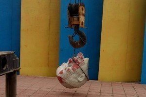 У Лисичанську повалили Леніна