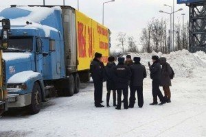 У Петербурзі поліція затримала учасників акції далекобійників