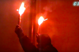 Вночі невідомі напали на посольство Росії в Україні