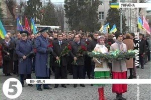 У Вінниці вшанували пам'ять Шевченка
