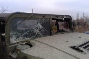 Учора в зоні АТО снайпери обстріляли українську мобільну групу 