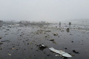 В мережі з'явилися нові відео падіння літака у Ростові