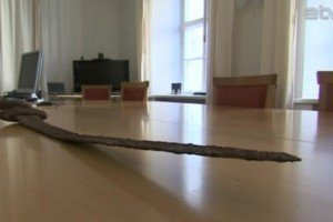 Естонія планує повернути в Україну "меч вікінга", затриманий на естонсько-російському кордоні