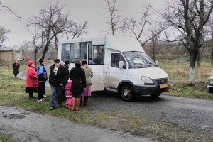 У Кривому Розі "виборців" привозять мікроавтобусами