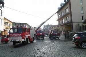 В Ужгороді виникла пожежа в чотириповерхівці