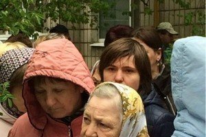 На мітингу у Києві помітили організаторку "тітушок" – прихильницю "Новоросії"