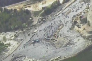 На Рівненщині мала авіація прикордонників зафіксувала нову ділянку видобутку бурштину