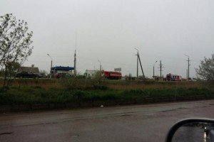 У Джанкої на заправці стався вибух