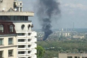 У Києві через сміття трапилась пожежа у будинку 