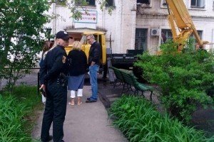 У Полтаві поліція врятувала з палаючої лікарні близько 30 людей