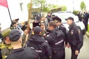 "Де ж революція наша?" – окупанти розігнали в Криму мітинг проросійських "казаків"