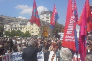 У Києві проросійські активісти напали на правоохоронців