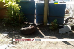 У поліції розповіли про наслідки нічного вибуху на базі спецроти "Східний корпус" у Харкові